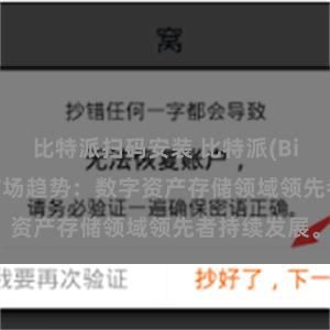 比特派扫码安装 比特派(Bitpie)钱包市场趋势：数字资产存储领域领先者持续发展。