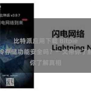 比特派应用下载 Bitpie钱包冷存储功能安全吗？一文带你了解真相
