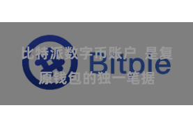 比特派数字币账户  是复原钱包的独一笔据