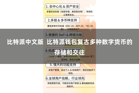 比特派中文版  比特派钱包复古多种数字货币的存储和交往